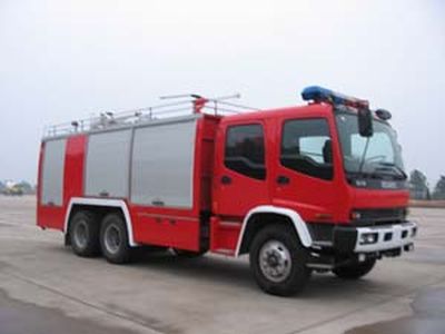 Chicken Ball  SZX5190TXFGL40 Dry powder water combined fire truck