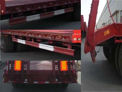 Collier  SZY9402TDP Low flatbed semi-trailer