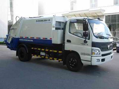 Zhonglian Automobile ZLJ5080ZYSBE4 Compressed garbage truck