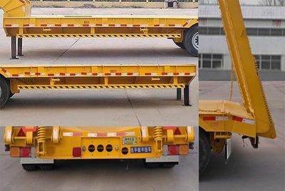 Peigong  XBY9401TDP Low flatbed semi-trailer