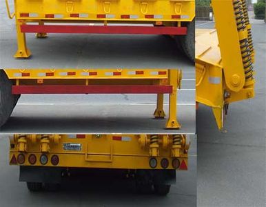 Huilian Automobile HLC9402TDP Low flatbed semi-trailer