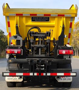 Haiwo  HWJ5041ZZZHFBEV Pure electric self loading and unloading garbage truck