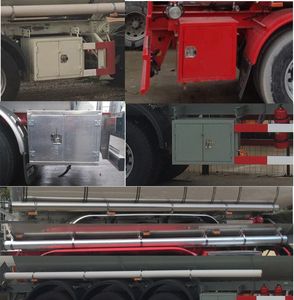 Ruijiang  WL9402GRYE Aluminum alloy flammable liquid tank transport semi-trailer