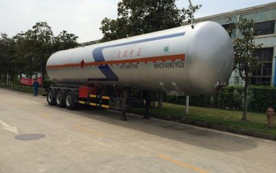 46  WHC9409GYQ3 Semi trailer for liquefied gas transportation