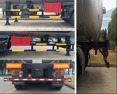 46  WHC9409GYQ3 Semi trailer for liquefied gas transportation