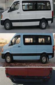 Huanghai  DD6591AHL multi-purpose vehicle 