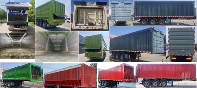 Chenlu  LJT9400ZLS Bulk grain transportation semi-trailer