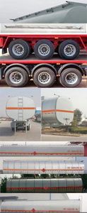 Juntong  JF9401GLY Asphalt transport semi-trailer