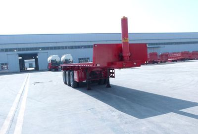 Linzhou  YDZ9401ZZXP Flat dump semi-trailer