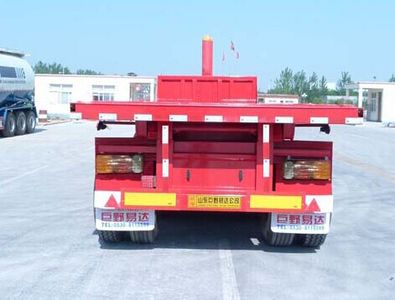 Linzhou  YDZ9401ZZXP Flat dump semi-trailer