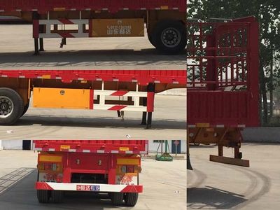 Ni Sheng  XSQ9380CCY Gantry transport semi-trailer