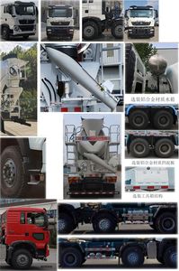 Hongchang Tianma  HCL5317GJBZZN30G6 Concrete mixing transport vehicle