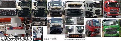 Hongchang Tianma  HCL5317GJBZZN30G6 Concrete mixing transport vehicle