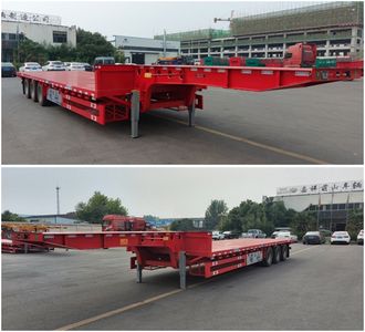 Mengshan  MSC9407TDP Low flatbed semi-trailer