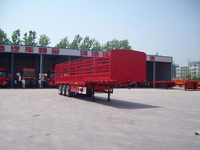 Guoshi Huabang brand automobilesXHB9403CLXWarehouse grille semi-trailer