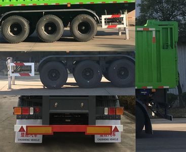 Chusheng  CSC9400ZLJ Garbage transfer semi-trailer