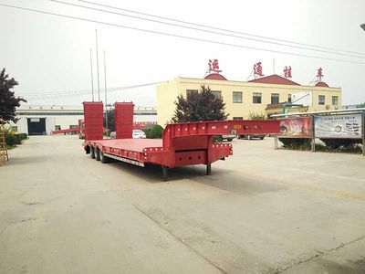 Juyunda brand automobile LZY9400TDP Low flatbed semi-trailer