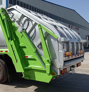 Dahenghui brand automobiles SJQ5180ZYS Compressed garbage truck