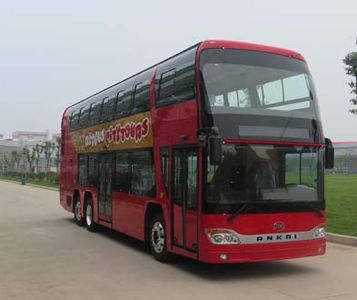 Ankai  HFF6120GS03EV Pure electric double decker city buses