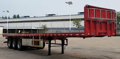 Jin Hongfa licensed car XAT9400TPB Flat transport semi-trailer