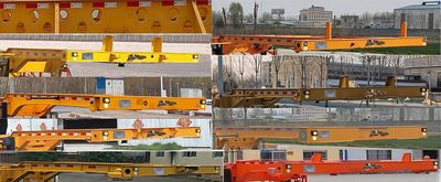 Haoqian  LXT9340TJZE Container transport semi-trailer