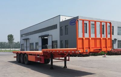 Hongyuda WMH9401TPBEFlat transport semi-trailer