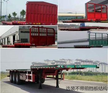 Hongyuda  WMH9401TPBE Flat transport semi-trailer