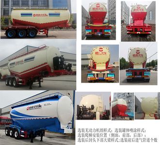 Yangjia  LHL9401GFLC Medium density powder material transportation semi-trailer