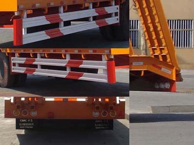 Liangshan Dongyue  CSQ9200TDPA Low flatbed transport semi-trailer