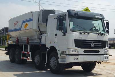 Huifeng Antuo brand automobiles SXH5310THLC2 On site mixed granular ammonium oil explosive truck