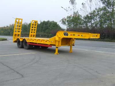 Huilian Automobile HLC9345TDP Low flatbed semi-trailer