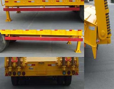 Huilian Automobile HLC9345TDP Low flatbed semi-trailer