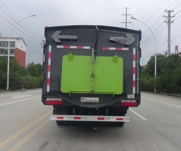 Huatong brand automobiles HCQ5081TSLDF6 Road sweeper