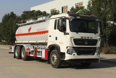 Zhongqi Liwei brand automobiles HLW5260GRYZ6 Flammable liquid tank transport vehicle