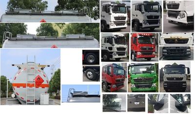 Zhongqi Liwei brand automobiles HLW5260GRYZ6 Flammable liquid tank transport vehicle