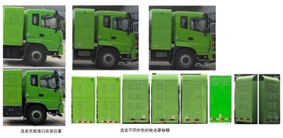 Lejie  JLL5180GQXYTBEV Pure electric cleaning vehicle