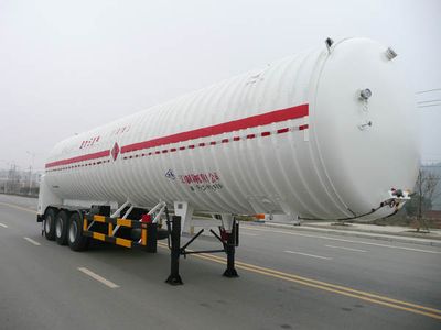 Wufeng  JXY9407GDY4 Low temperature liquid transport semi-trailer