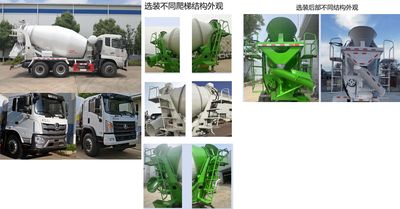 Wanshan  WS5251GJBGB Concrete mixing transport vehicle