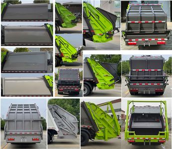 Dongfeng  EQ5127ZYSTACPHEV Plug in hybrid compression garbage truck