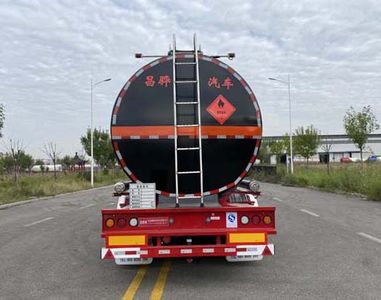 Changhua  HCH9407GRY39 Flammable liquid tank transport semi-trailer