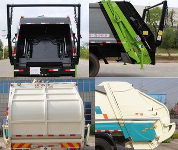 Jinchuang Jialan Brand Automobile KTE5180ZYSBJ6 Compressed garbage truck