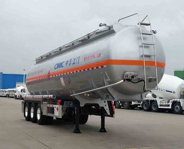 CIMC ZJV9405GRYJM Flammable liquid tank transport semi-trailer