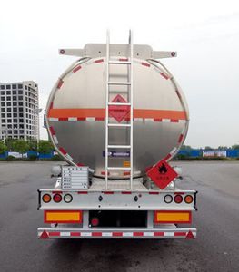 Hengxin Zhiyuan brand automobiles CHX9405GRYA Aluminum alloy flammable liquid tank transport semi-trailer