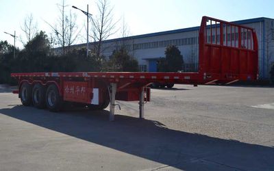 Guoshi Huabang brand automobiles XHB9406P Flat semi-trailer