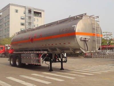 Yongqiang YQ9350GYYCT2Aluminum alloy oil transport semi-trailer