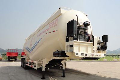 Zhongshang Automobile ZL9402GXH Lower ash semi-trailer