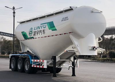 Lingyu  CLY9401GFL38 Medium density powder material transportation semi-trailer