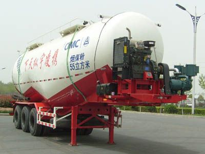 CIMC ZJV9408GFLLY Powder material transportation semi-trailer