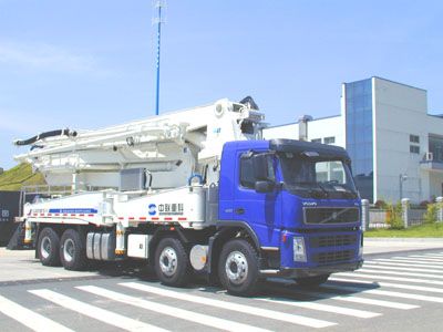 Zhonglian Automobile ZLJ5395THB12544 Concrete pump truck