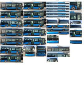 BYD  BYD6852B3EV2 Pure electric city buses